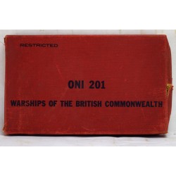 ONI 201 Warships of the British Commonwealth. Restricted.